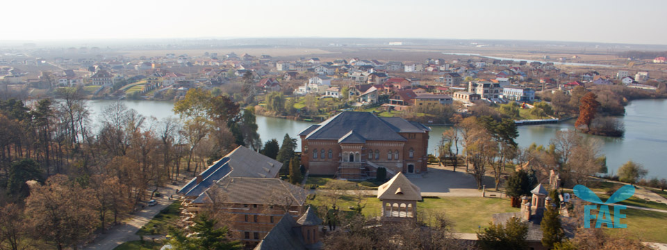 Fotografii Aeriane Mogosoaia palatul mogosoaia de sus